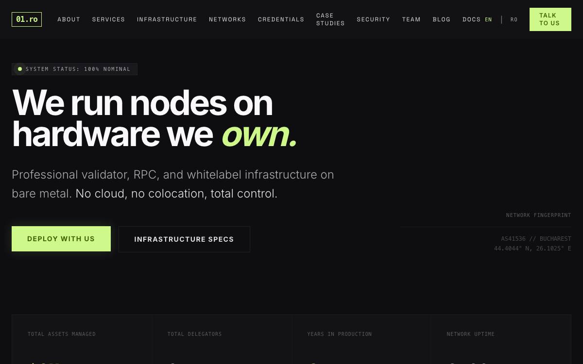 01node website preview