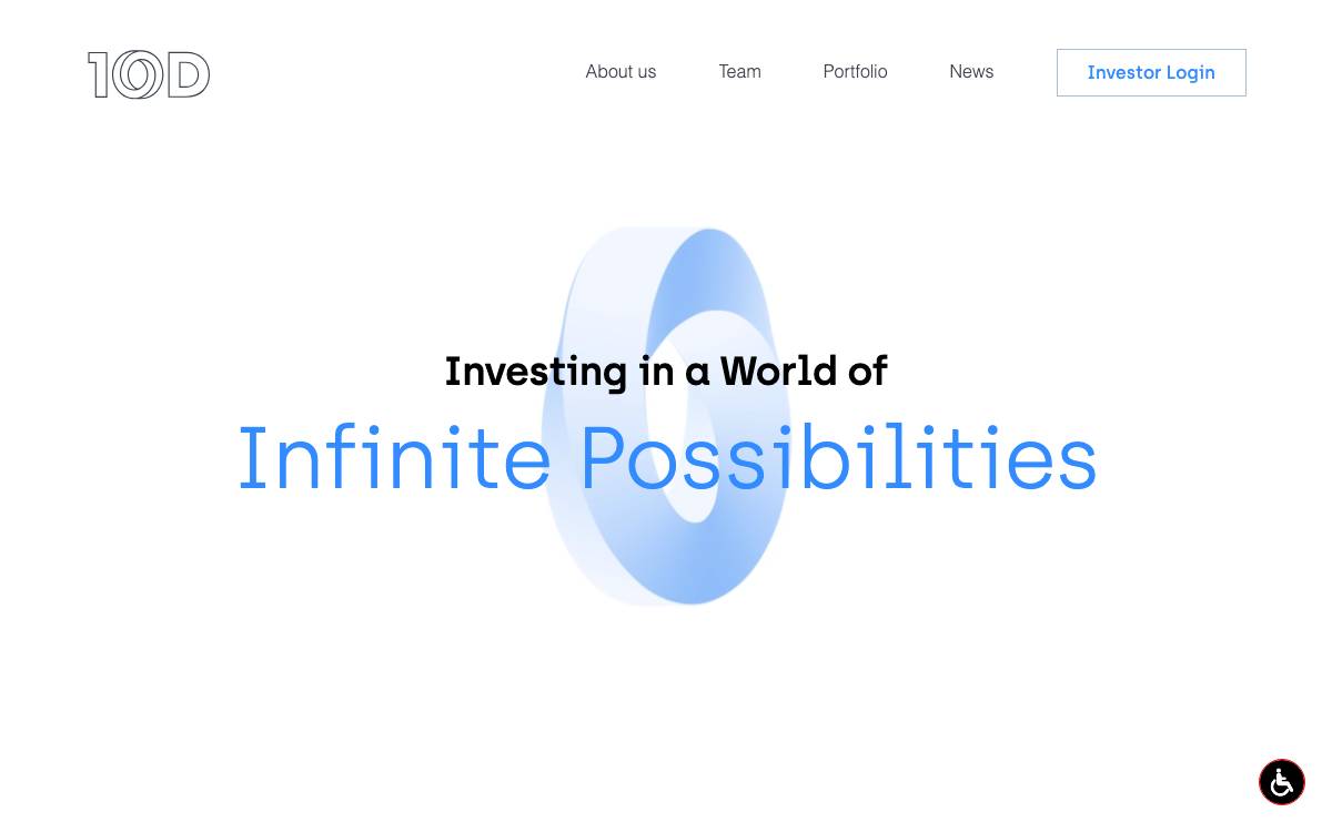 10D website preview
