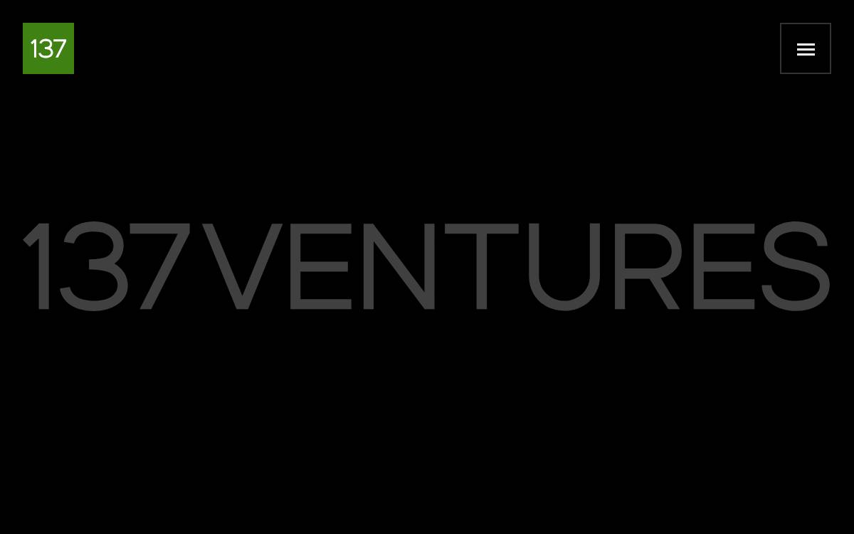 137 Ventures website preview