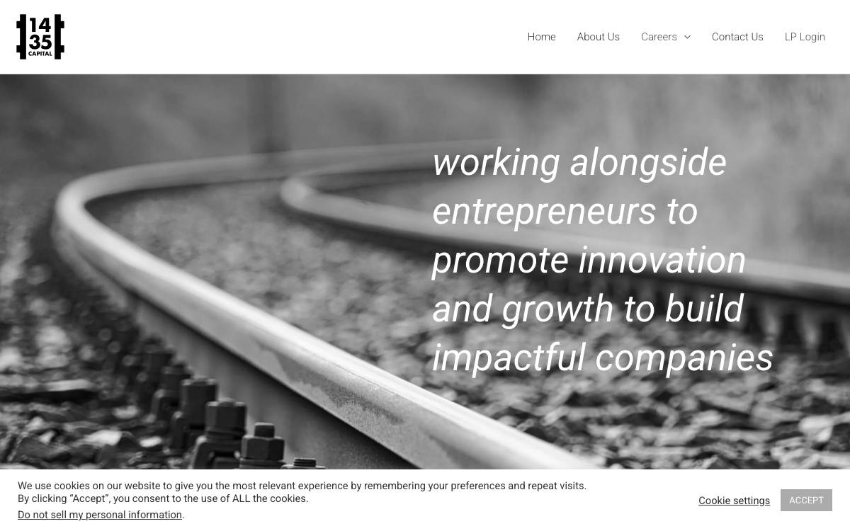 1435 Capital website preview