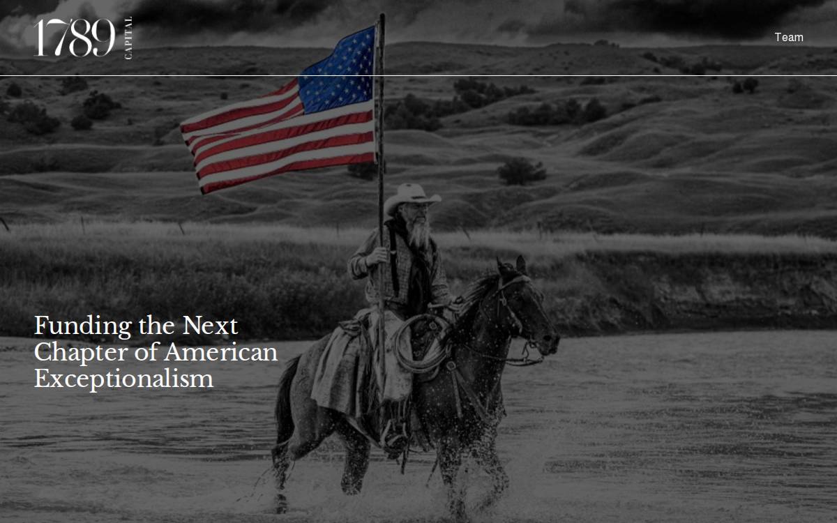 1789 Capital website preview