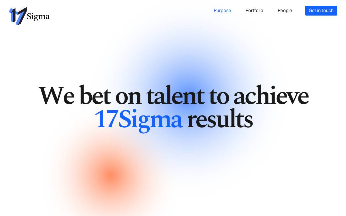 17Sigma website preview