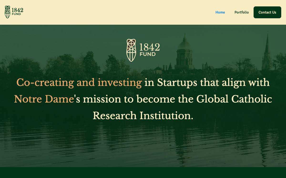 1842 website preview