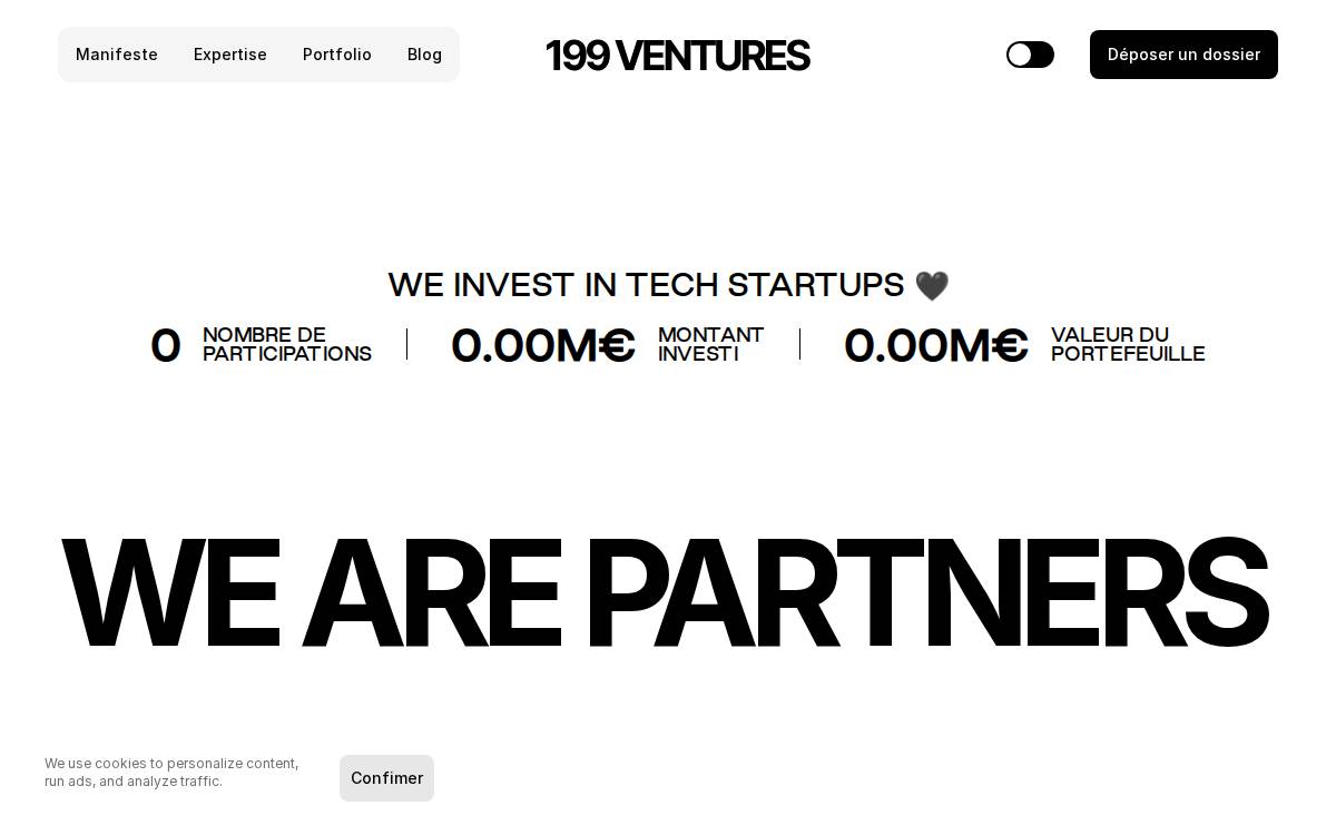 199 Ventures website preview