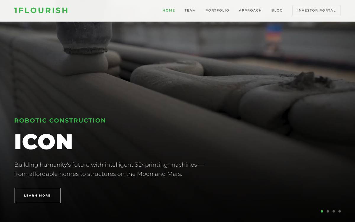 1Flourish Capital website preview