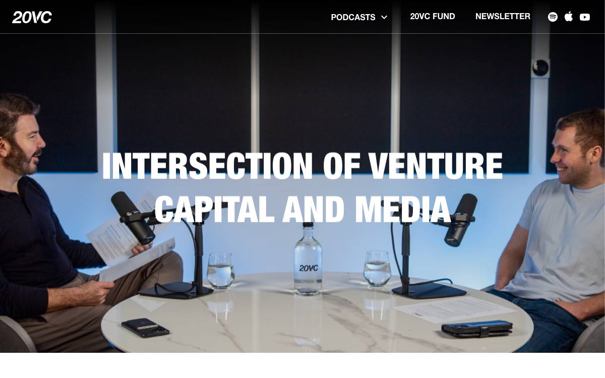 20VC website preview