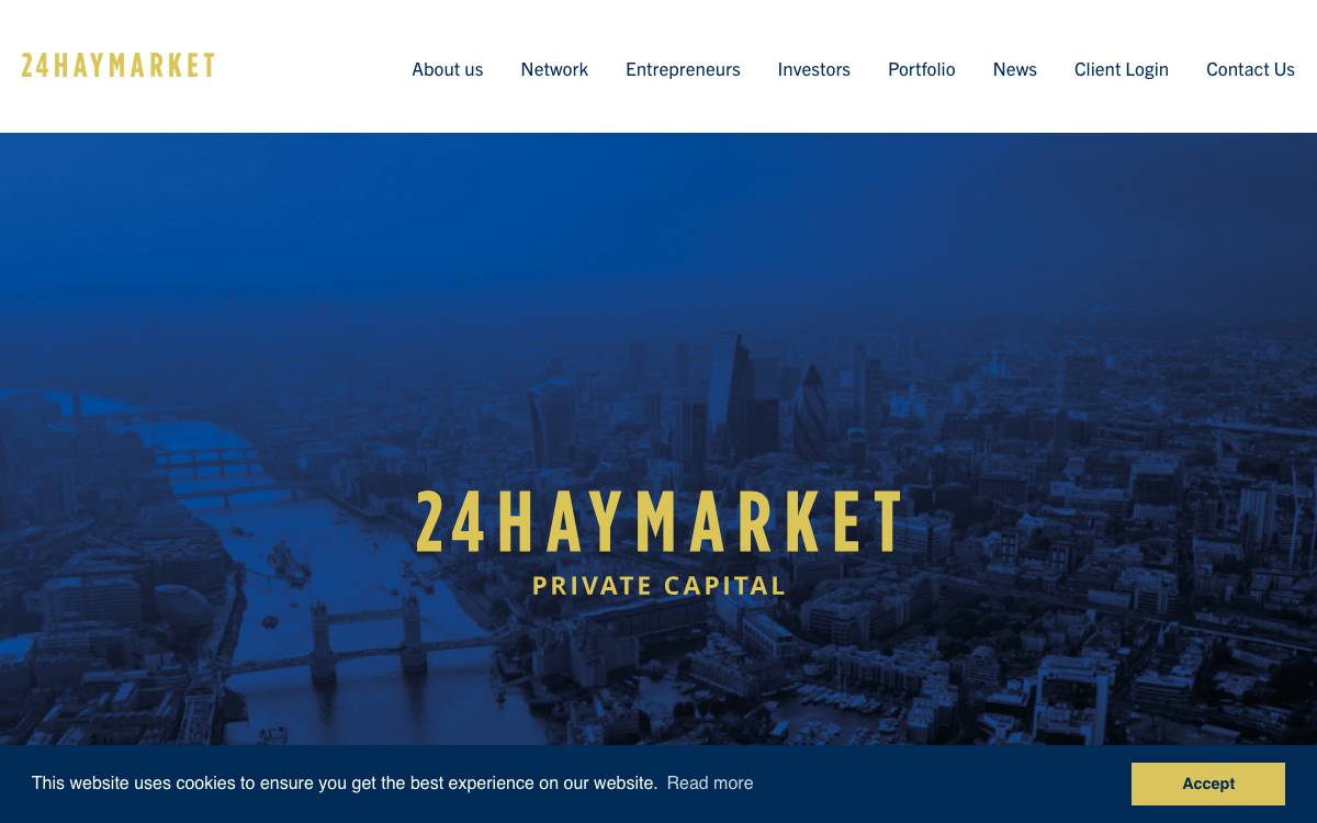 24 Haymarket website preview