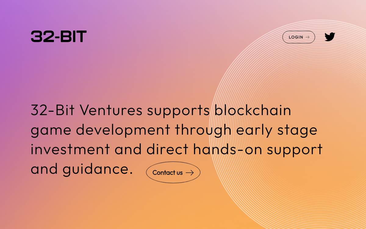 32bit Ventures website preview