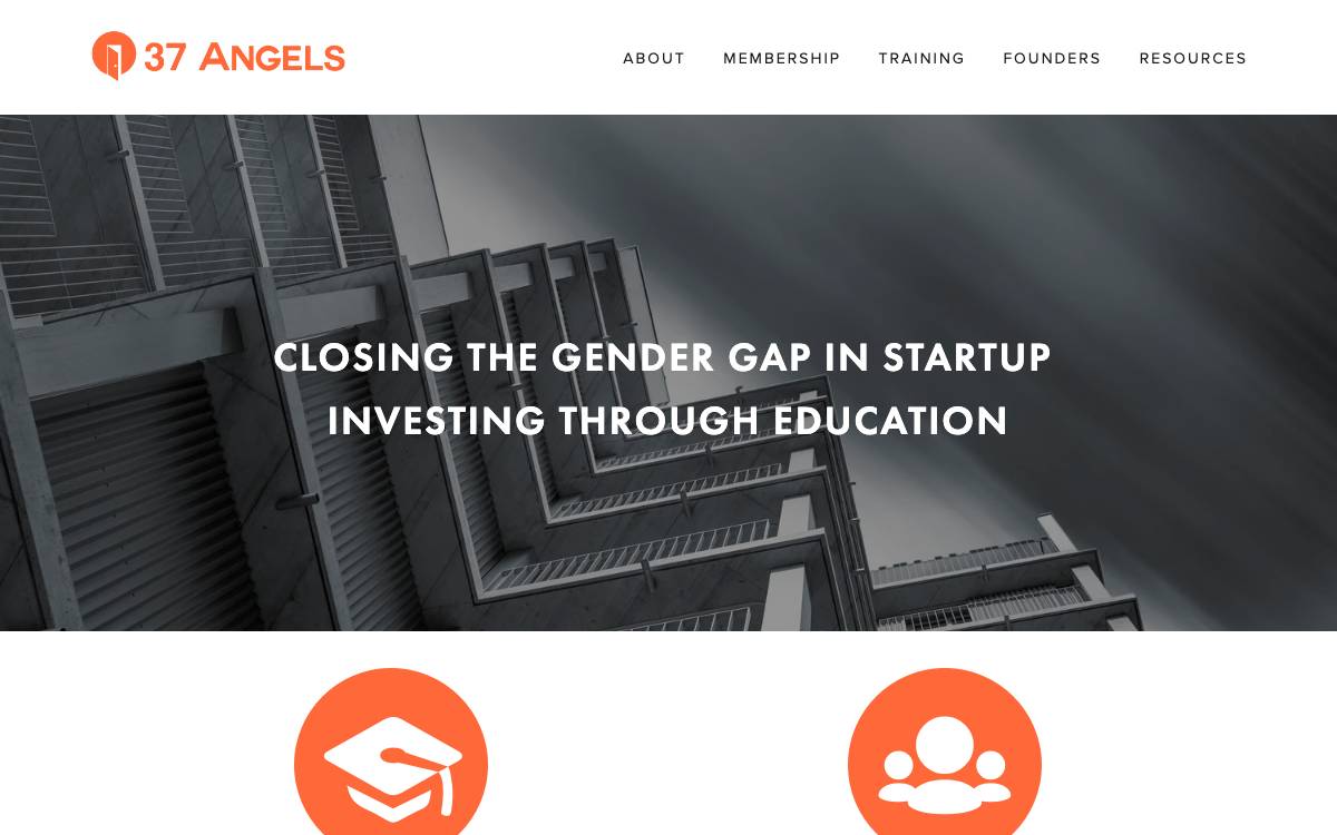37 Angels website preview