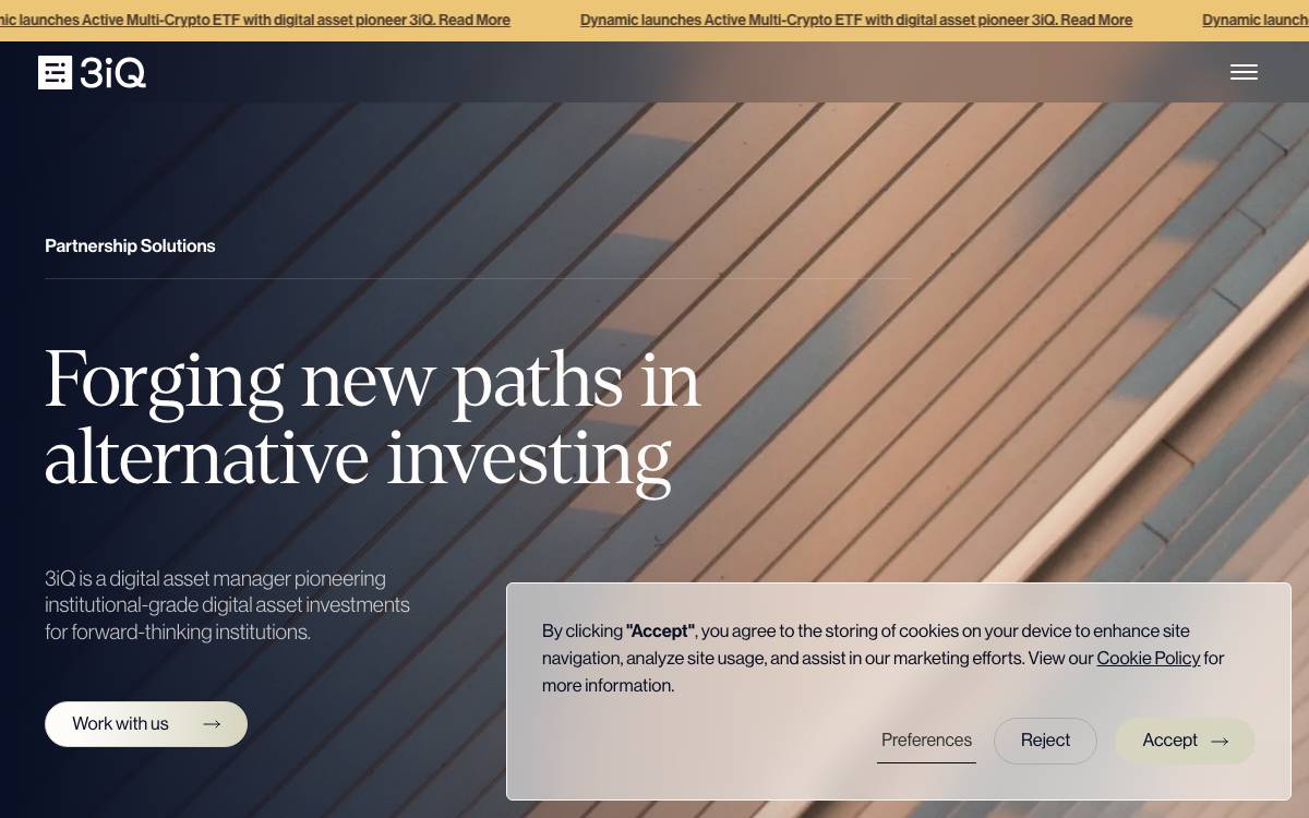 3iQ website preview