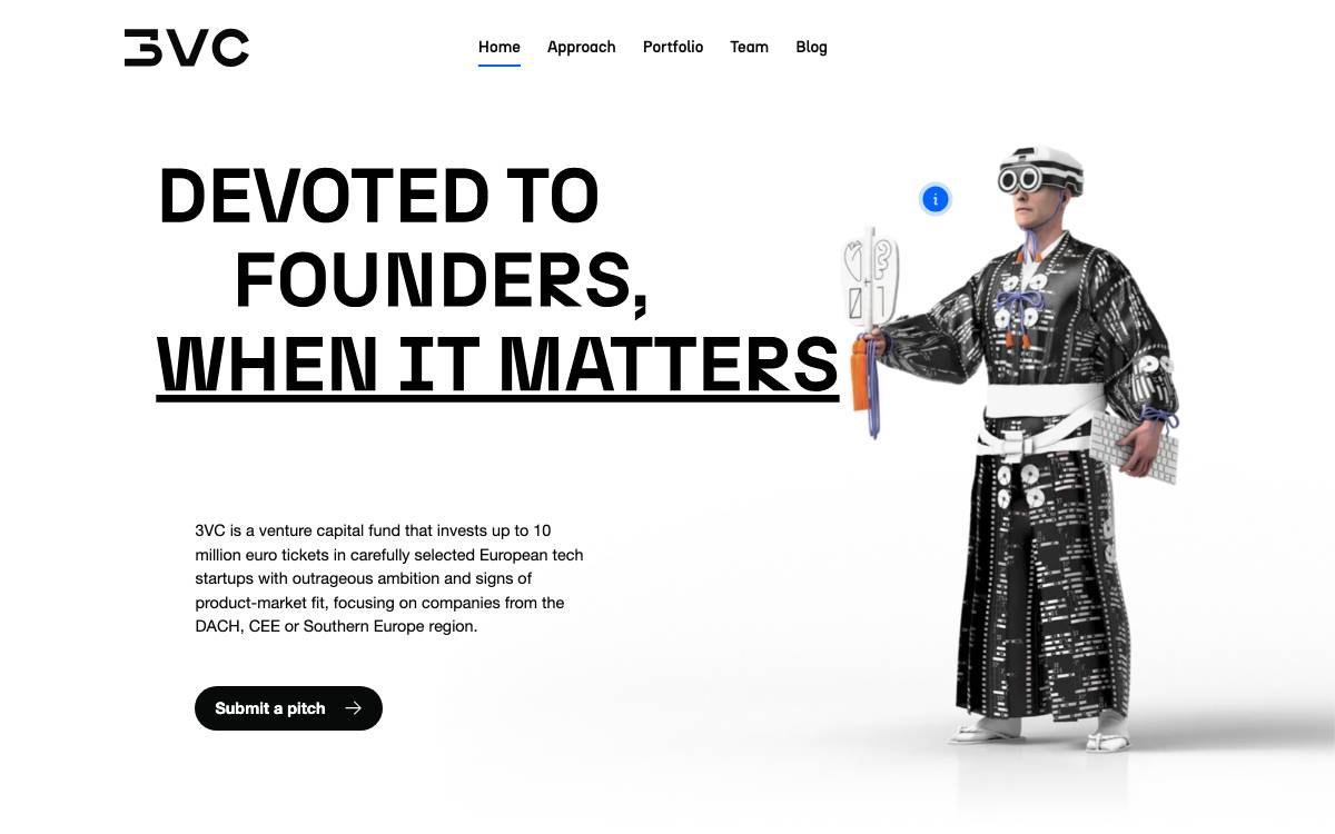 3VC website preview