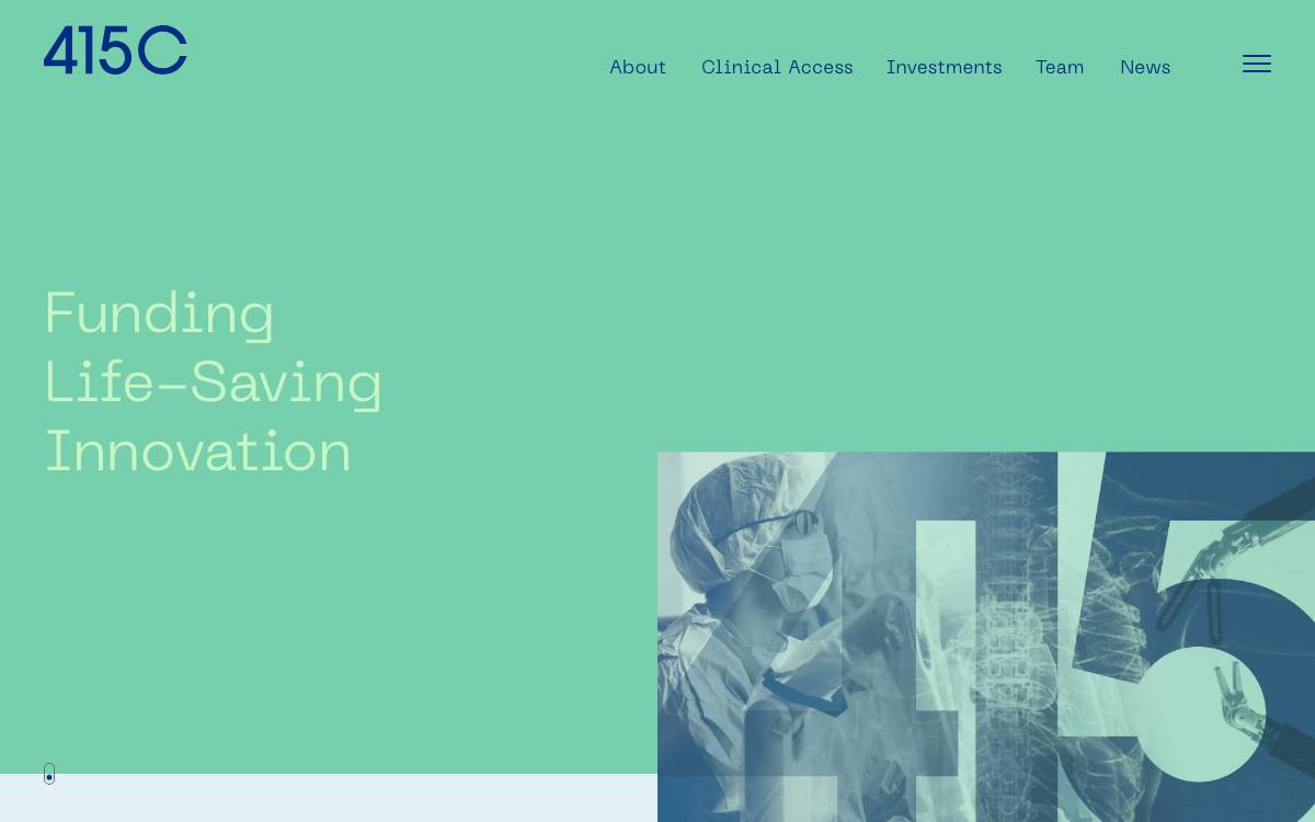 415 Capital website preview