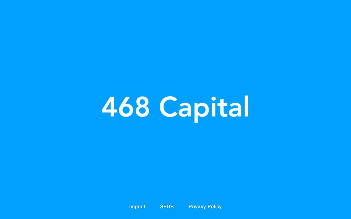 468 Capital website preview