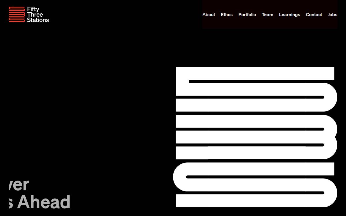 53 Stations website preview