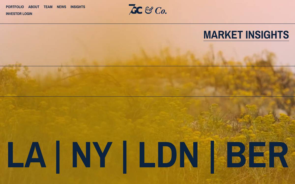 7GC & Co website preview