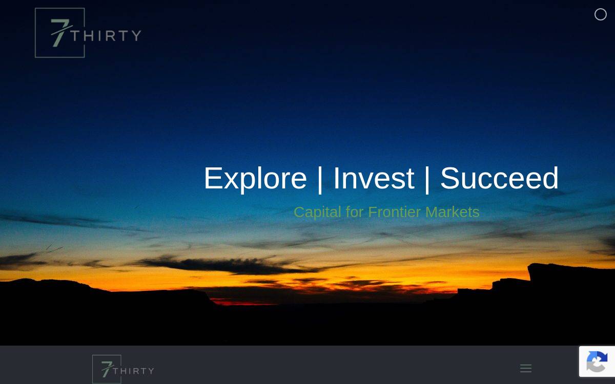 7thirty website preview