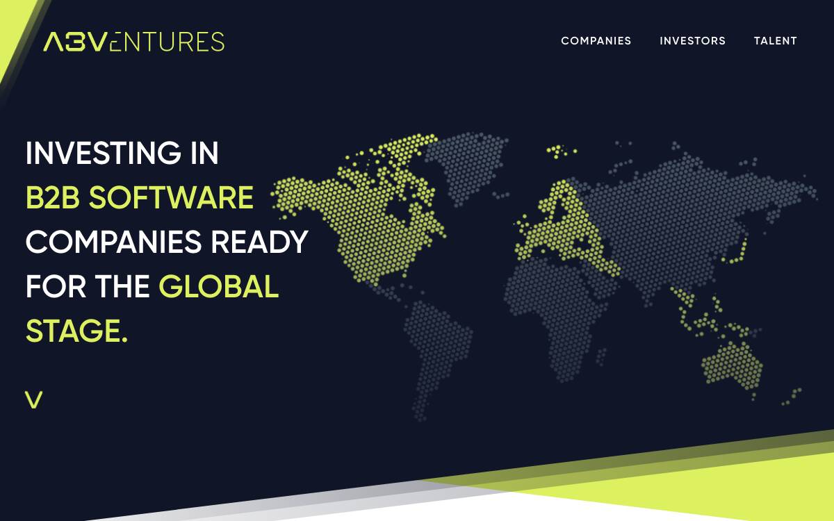 A3 Ventures website preview