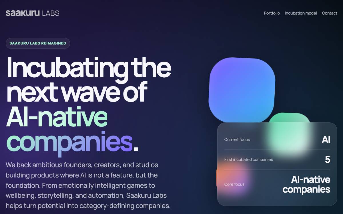 AAG Ventures website preview
