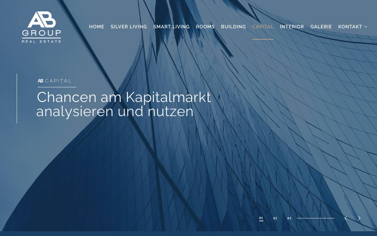 AB Capital website preview