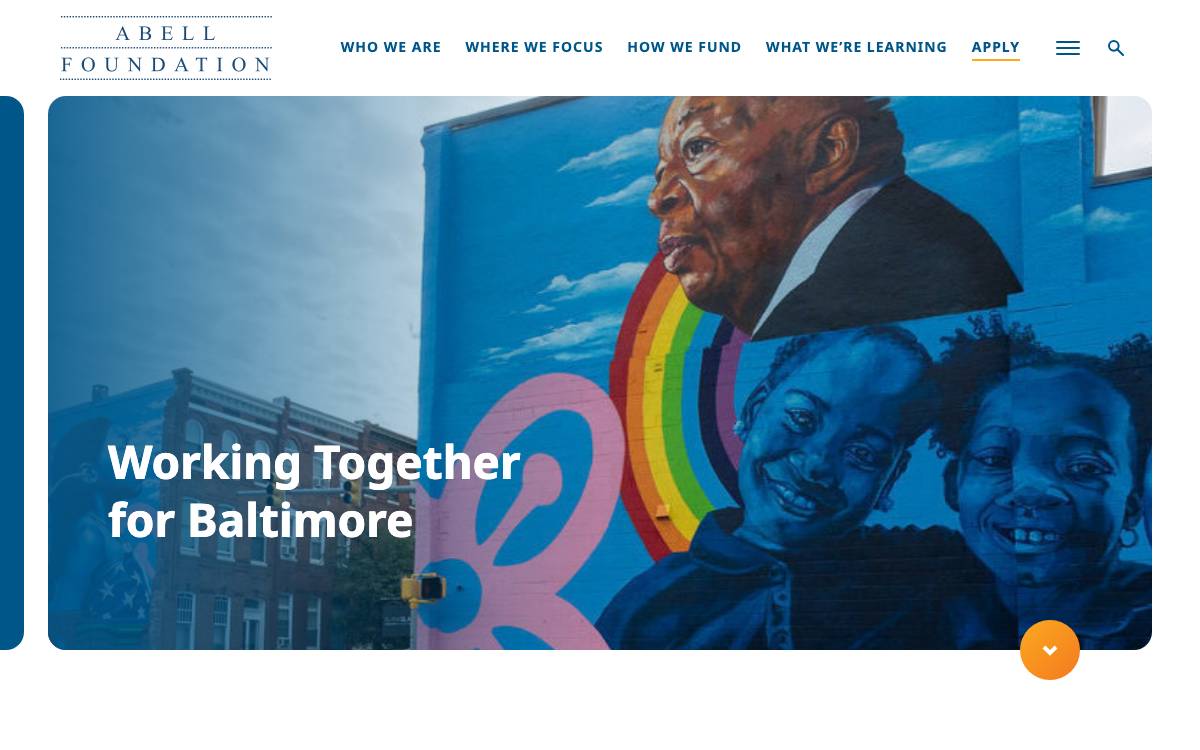 Abell Foundation, Inc. website preview