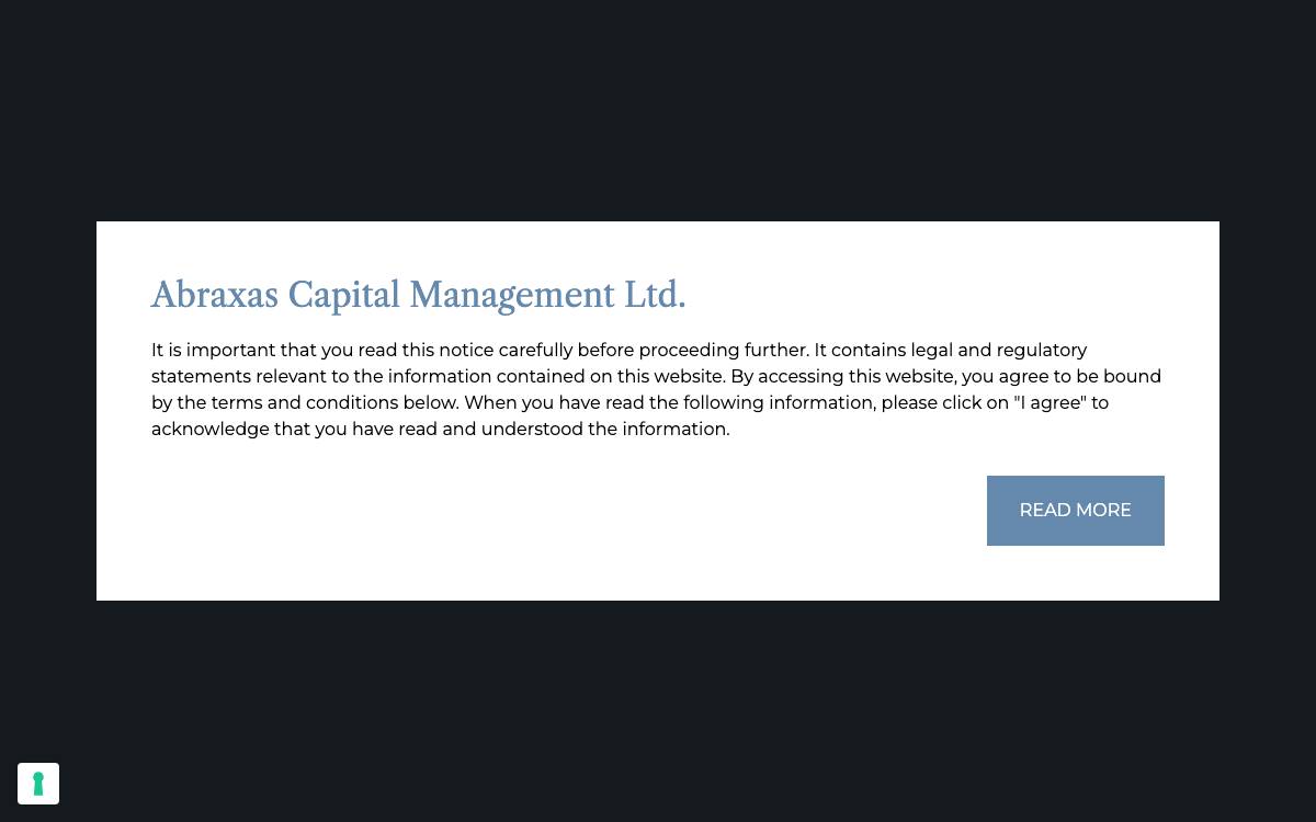 Abraxas Capital Management website preview