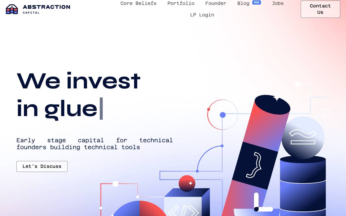 Abstraction Capital website preview