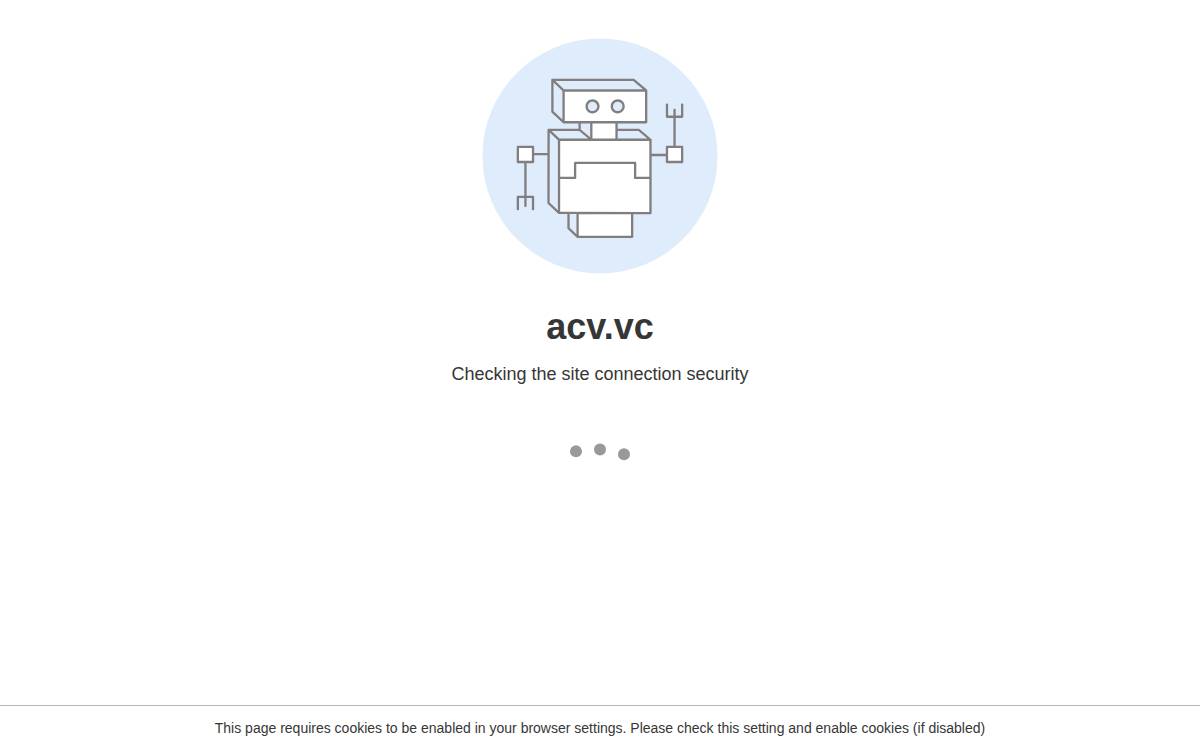 AC Ventures website preview