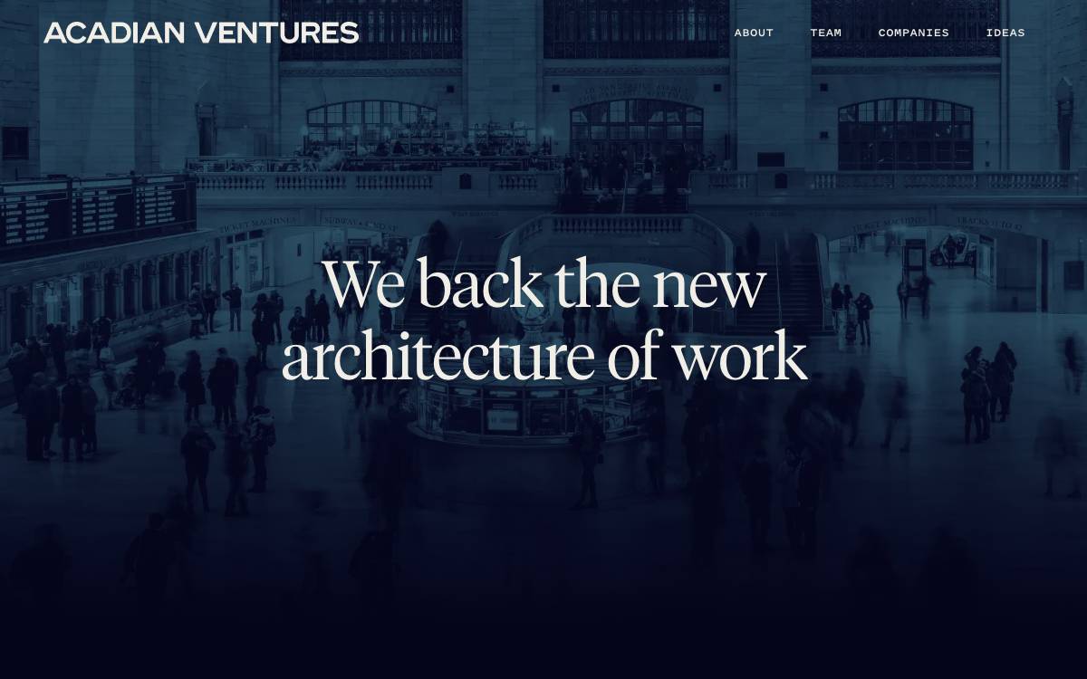 Acadian Ventures Management, Llc website preview