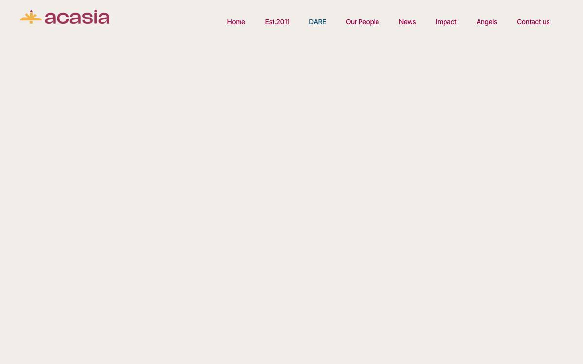 Acasia Angels website preview