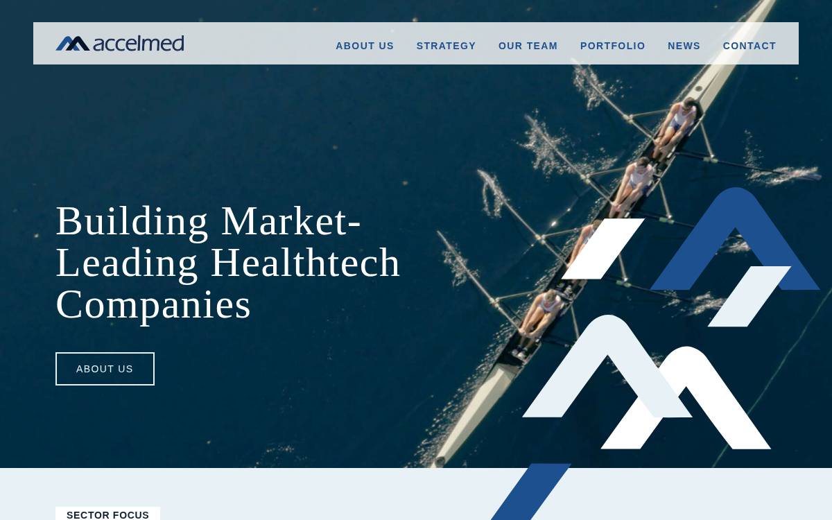 Accelmed Partners website preview