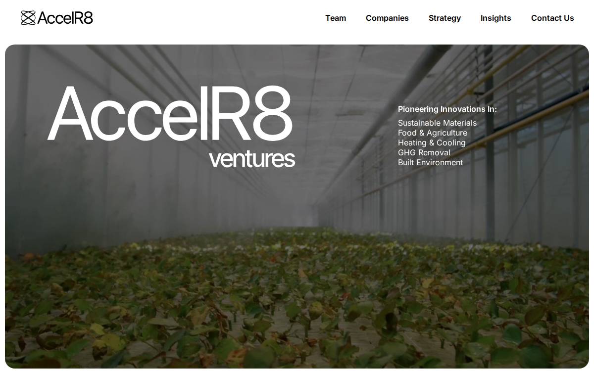 Accelr8 website preview