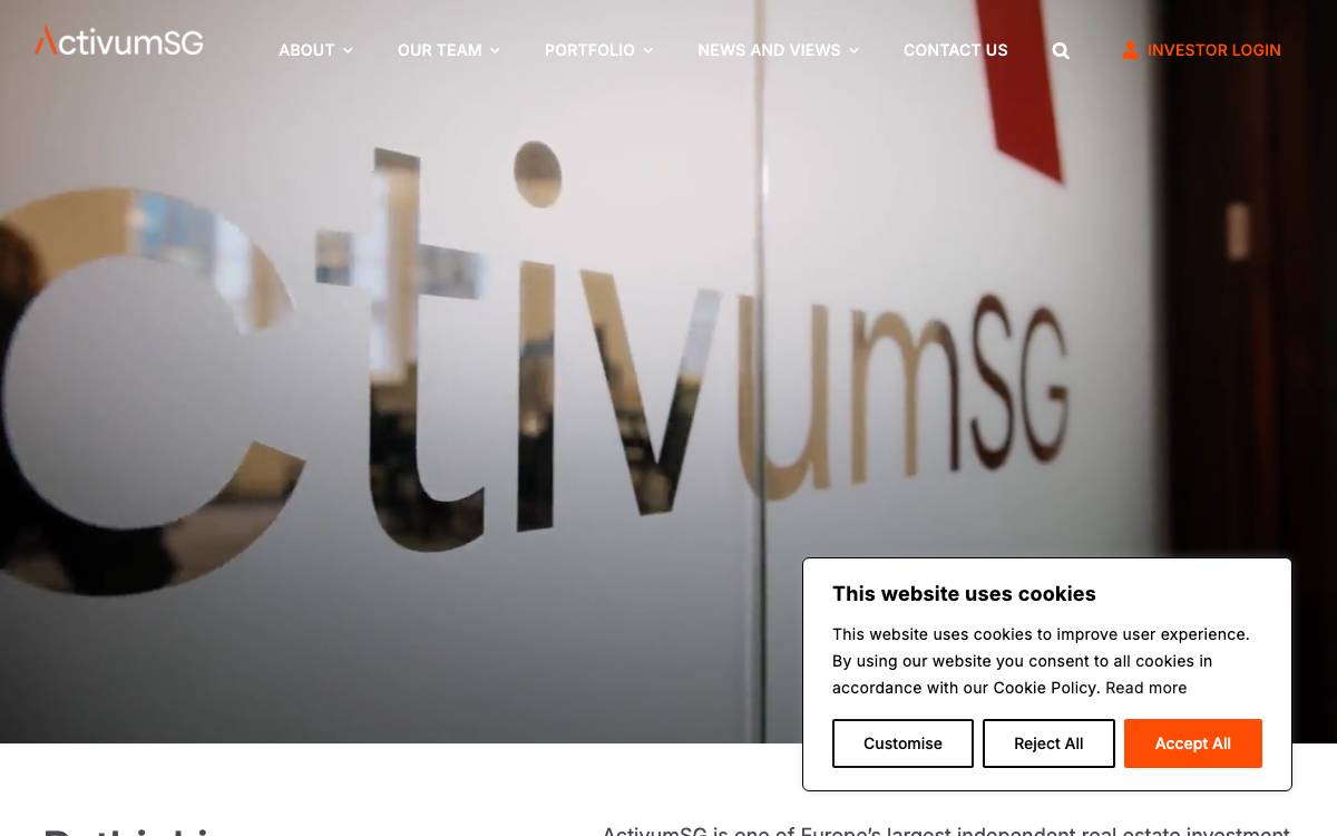 Activum website preview