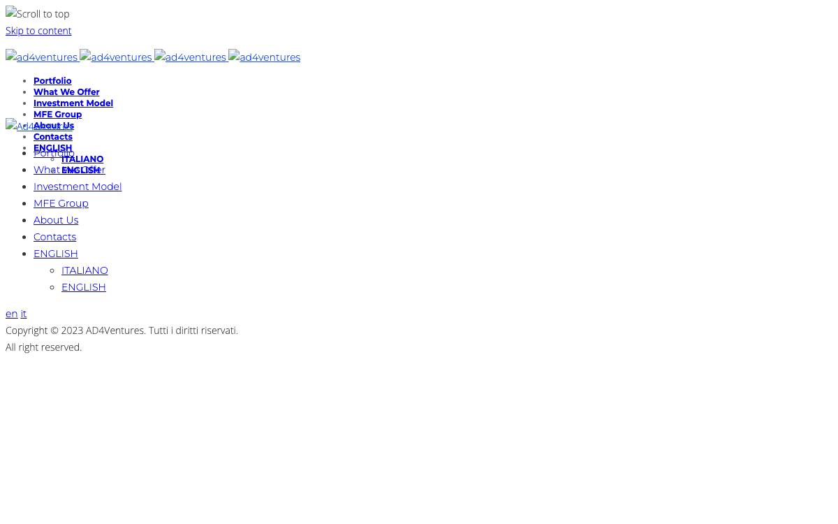 Ad4Ventures website preview