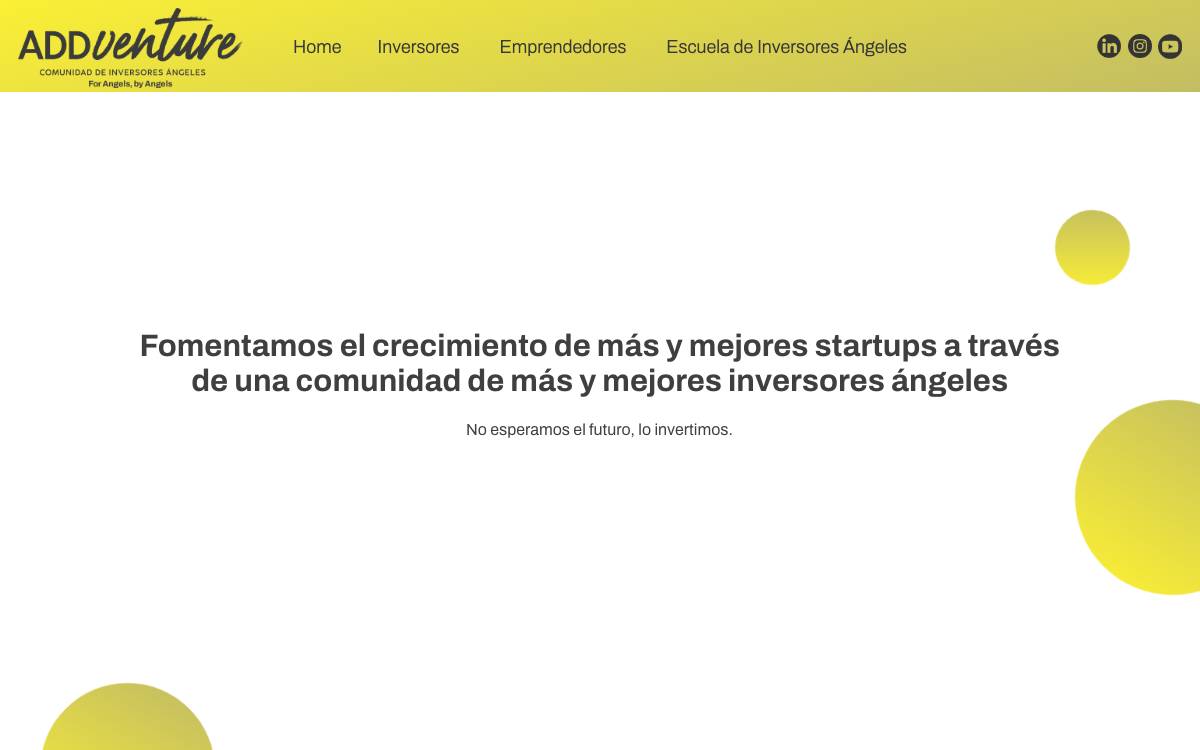 ADDventure website preview