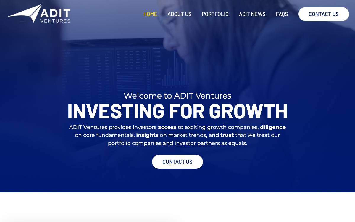 Adit Ventures Management, Llc website preview