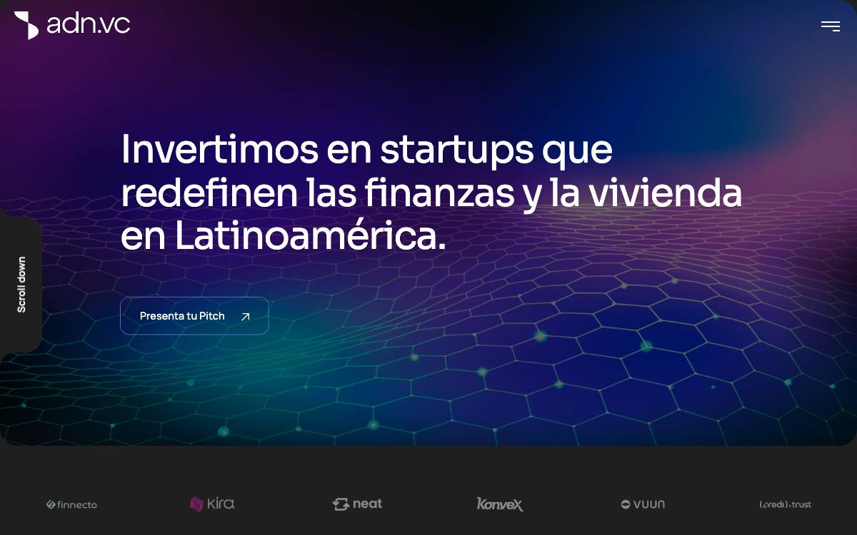 ADN.VC website preview