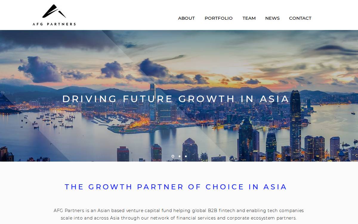 AFG Partners website preview