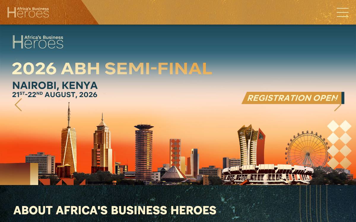 Africa’s Business Heroes website preview