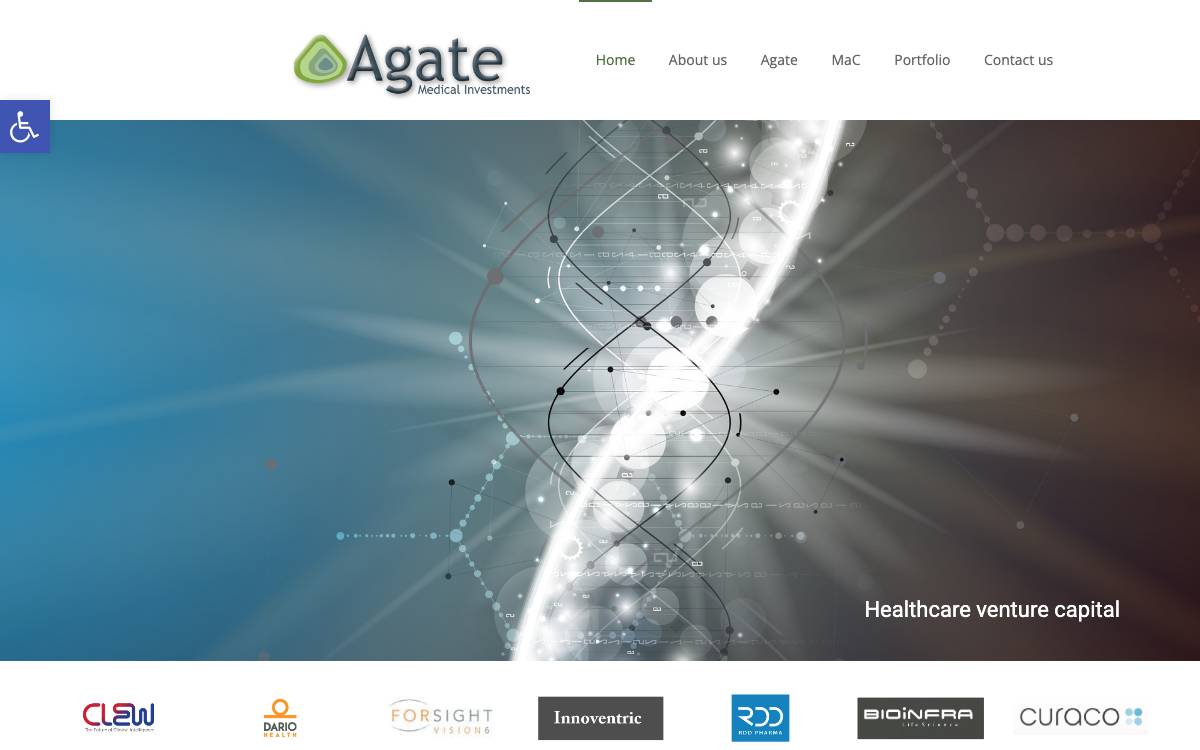 Agate Medical Investments LP website preview