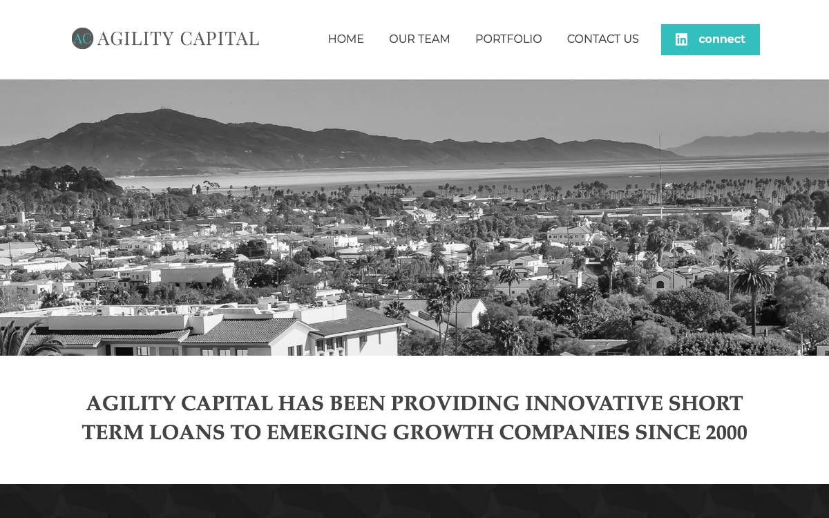 Agility Capital website preview