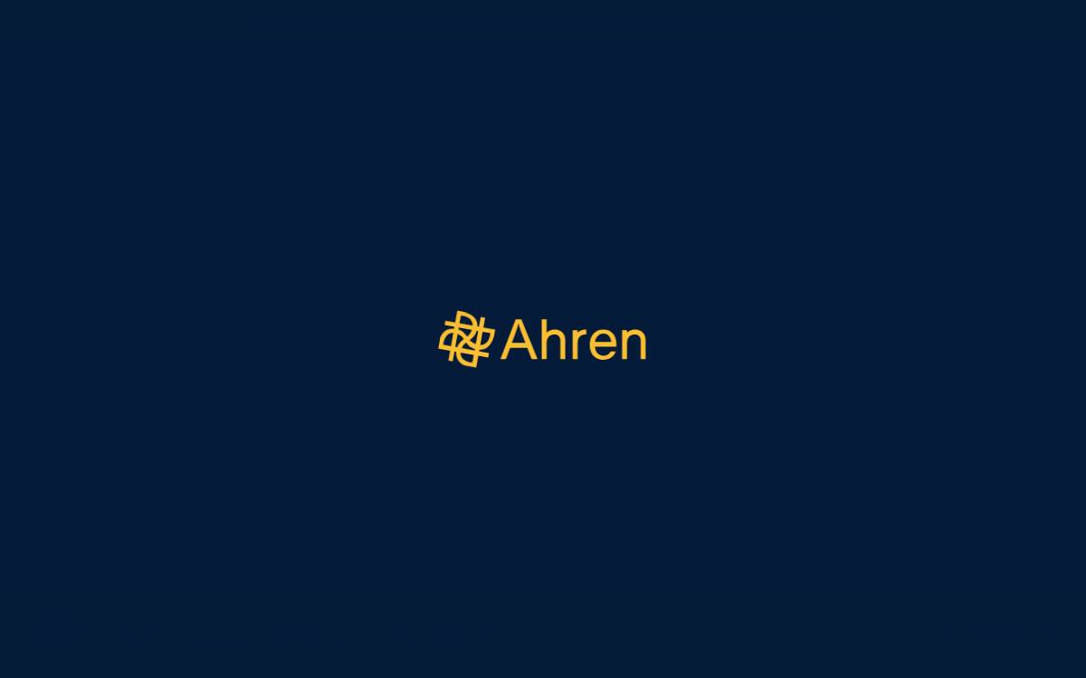 Ahren Innovation Capital website preview