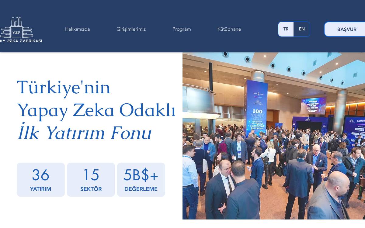 AI Startup Factory website preview