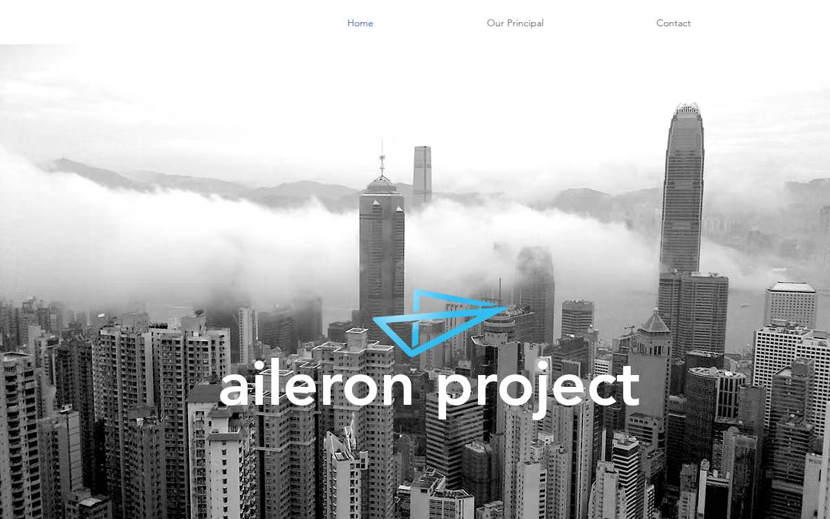 Aileron Project Ltd website preview