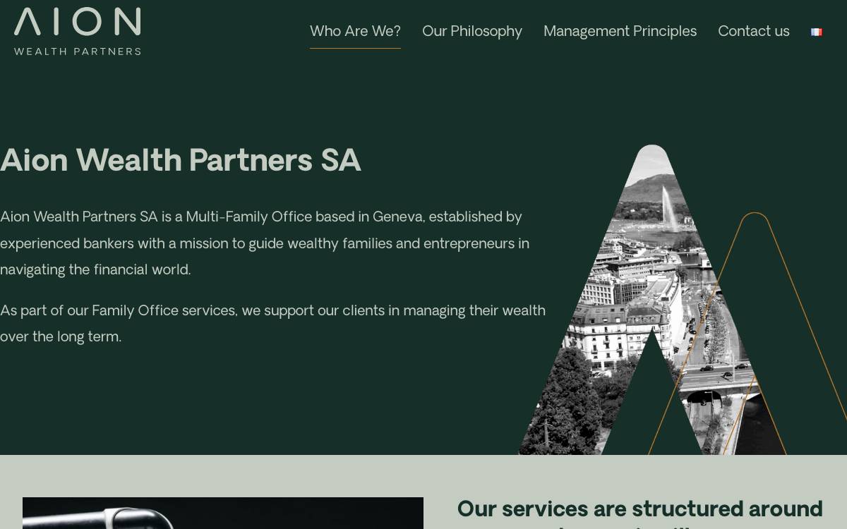 Aion Wealth Partners SA website preview