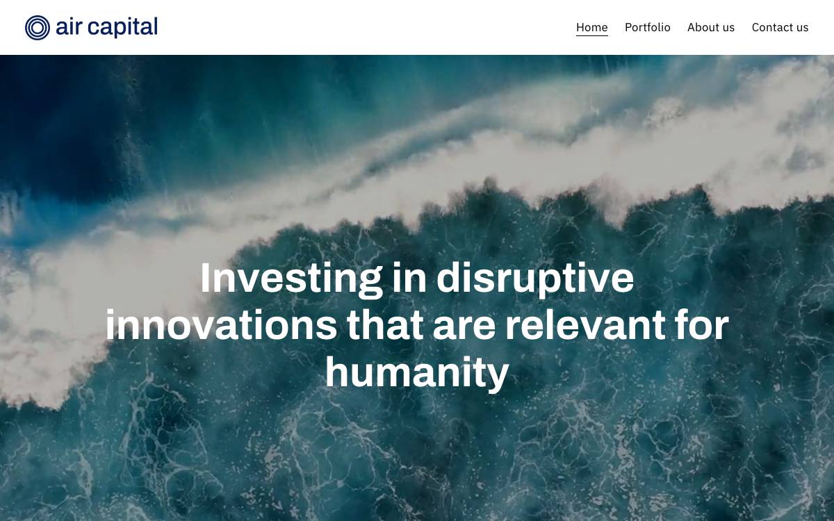 AIR Capital website preview