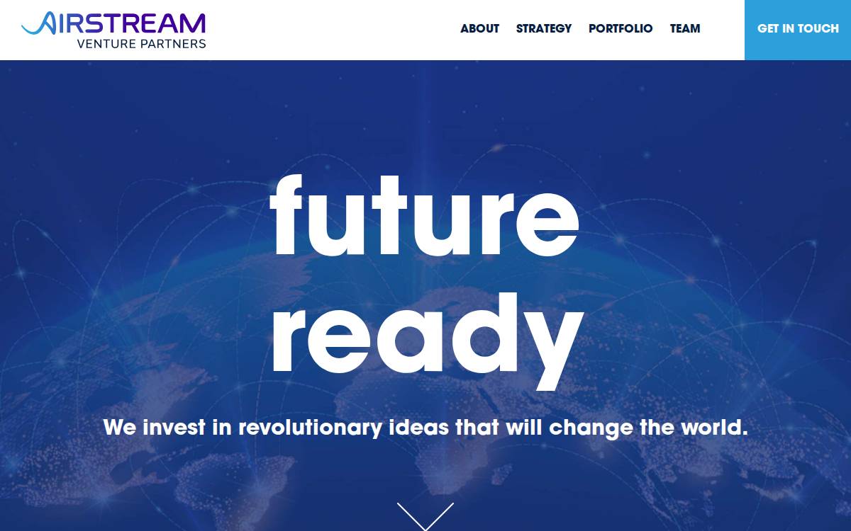 Airstream Venture Partners website preview