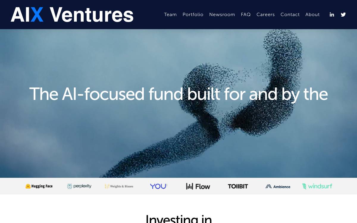 AIX Ventures website preview