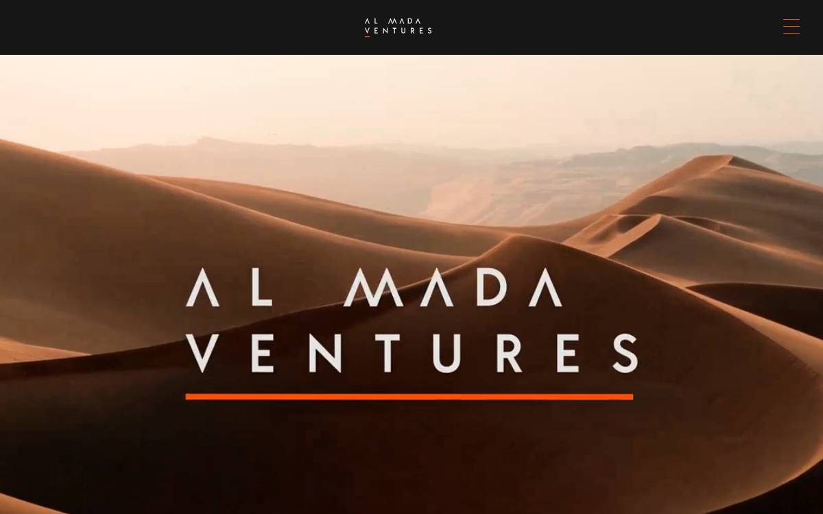 Al Mada Ventures website preview