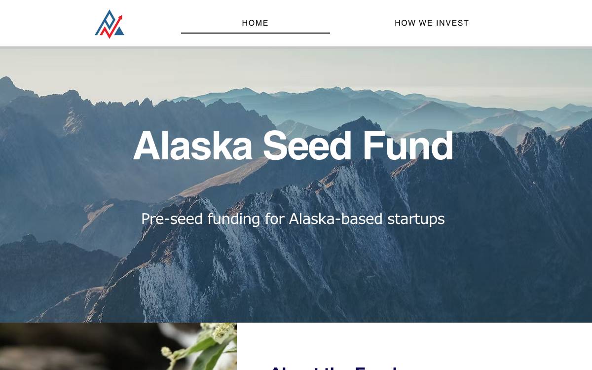 Alaska Seed Fund website preview