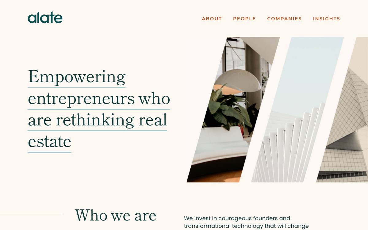 Alate Partners website preview